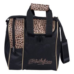ROOK SINGLE TOTE GREY LEOPARD