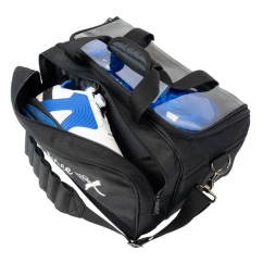 TAŠKA NA 2 KOULE NOSIČKA S PROSTOREM NA BOTY KR ČERNÁ