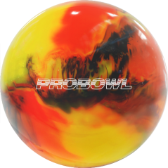 PB BALL BLACK/YELLOW/ORANGE