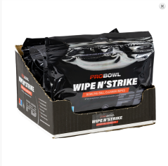 BOWLING BALL CLEANER WIPE