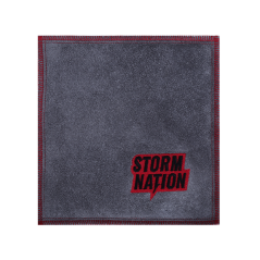 SPECIÁLNÍ KOŽENÁ ÚTĚRKA STORM SHAMMY NATION ŠEDÁ/ČERVENÁ