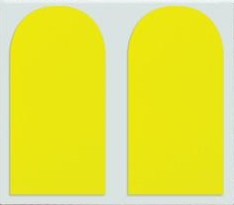 GRIP STRIPS INSERT TAPE YELLOW 30 PCS