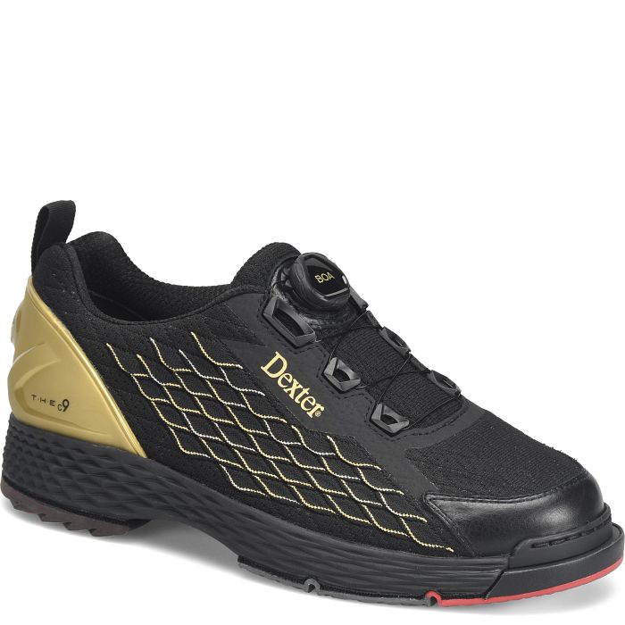 THE 9 KNIT BOA BLACK/GOLD MEN