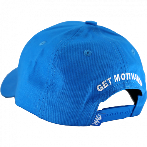 BASEBALLOVÁ ČEPICE MOTIV SVĚTLE MODRÁ
