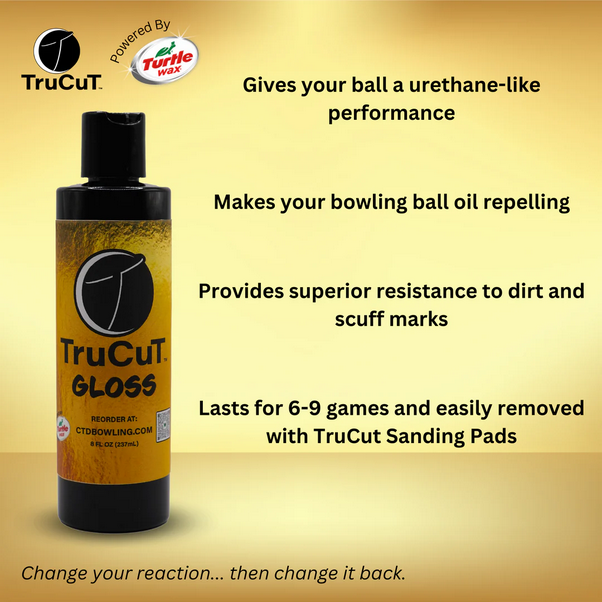 LEŠTIDLO NA BOWLINGOVÉ KOULE TRUCUT GLOSS POWERED BY TURTLE WAX 7 OZ
