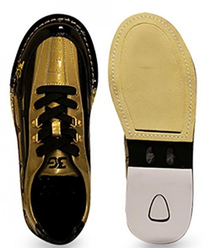 3G BELMO TOUR S LEATHER BLACK/GOLD RIGHT HAND MEN - Size US :: 10 US