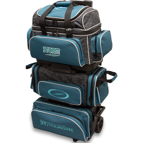 6-ROLL THUNDER BAGS STEEL BLUE/BLACK