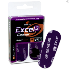 BOWLINGOVÉ TEJPY EXCEL COPPER 3 FIALOVÉ, PRO STŘEDNÍ VYPUŠTĚNÍ