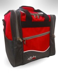 WAVE SINGLE TOTE BAG RED