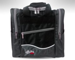 WAVE SINGLE TOTE BAG BLACK