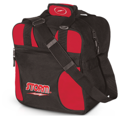 1-BALL SOLO TOTE BAGS BLACK/RED