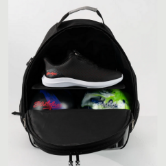 BATOH NA 2 KOULE FLUSH ČERNÁ/STŘÍBRNÁ