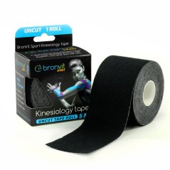 KINESIOLOGY TAPE BLACK 5 M x 5 CM
