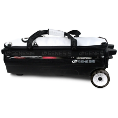 TAŠKA NA 3 KOULE GENESIS SPORT MODULAR NA KOLEČKÁCH ČERNÁ