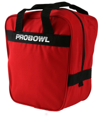 SINGLE BAG BASIC PB BLACK/RED