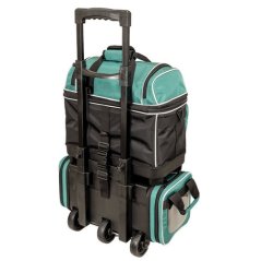 TAŠKA NA 4 KOULE NA KOLEČ. STREAMLINE HEX TEAL/ŠEDÁ