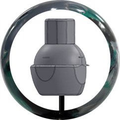 UNDERCOVER EMERALD/BLACK/SILVER PEARL