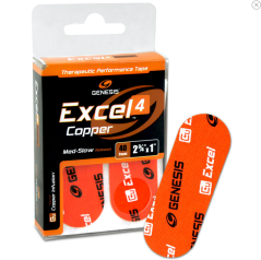 BOWLINGOVÉ TEJPY EXCEL COPPER 4 ORANŽOVÉ, PRO STŘEDNĚ POMALÉ VYPUŠTĚNÍ