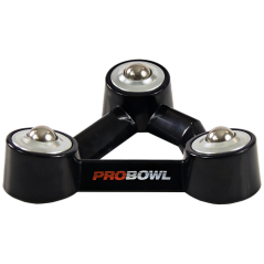 PLASTOVÁ PODLOŽKA PB S KULIČKOVÝMI LOŽISKY POD BOWLINGOVOU KOULI