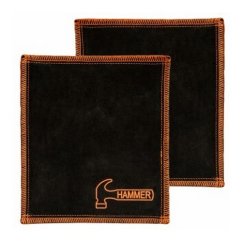 SPECIÁLNÍ KOŽENÁ ÚTĚRKA HAMMER SHAMMY ČERNÁ/ORANŽOVÁ