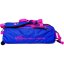 3 BALL CLEAR TOP TOTE ROLL VISE - Colors: BLUE/PINK
