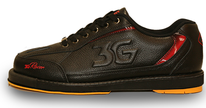 3G RACER LEATHER BLACK/RED MEN :: XSHOP bowling- bowling equipment