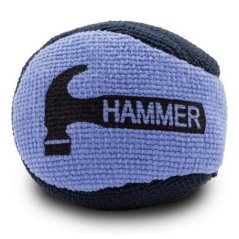MÍČEK S MAGNÉZIEM HAMMER Z MIKROVLÁKNA VELKÝ FIALOVÝ