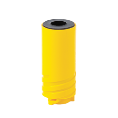 TWIST JP INNER W/SLUG 1 1/4" YELLOW/BLACK