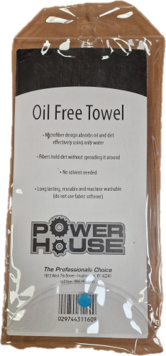 OIL FREE TOWEL 14" x 17,5" BLUE