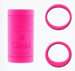 BOWLINGOVÝ GRIP QUAD RŮŽOVÝ