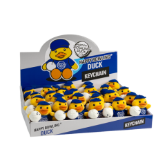 HAPPY BOWLING DUCK 15 CM KEYCHAIN