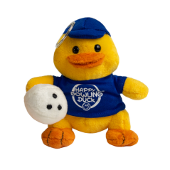 HAPPY BOWLING DUCK 15 CM KEYCHAIN
