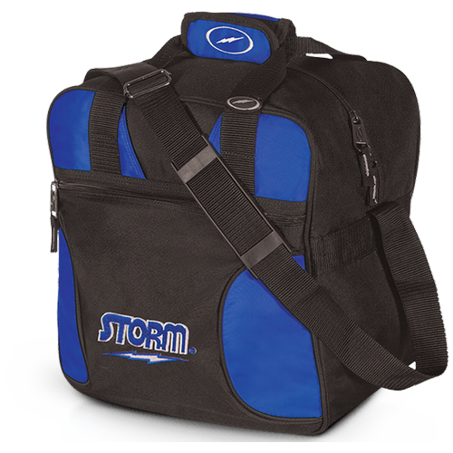 TAŠKA NA 1 KOULI SOLO ČERNÁ/MODRÁ