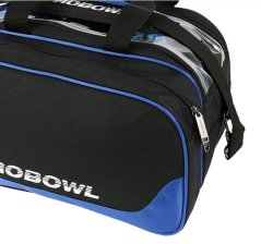 DOUBLE TOTE PLUS BLACK/BLUE