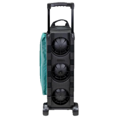 TAŠKA NA 3 KOULE NA KOLEČKÁCH STREAMLINE HEX TEAL/ŠEDÁ
