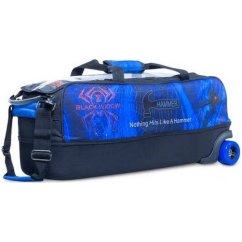 TAŠKA NA 3 KOULE DYE-SUB TOTE BLACK WIDOW MODRÁ