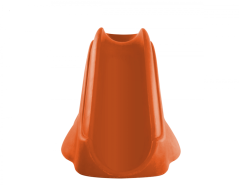 DĚTSKÁ BOWLINGOVÁ RAMPA HAPPY NEONOVÁ ORANŽOVÁ
