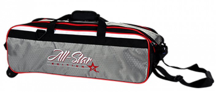 3 BALL TRAVEL TOTE ALL STAR EDITION RED