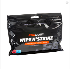 BOWLING BALL CLEANER WIPE