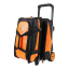 TAŠKA NA 2 KOULE NA KOLEČKÁCH PB DELUXE ČERNÁ/KARBON ORANŽOVÁ
