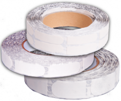 THUMB TAPE TEXTURED SURFACE WHITE 500 PCS ROLL