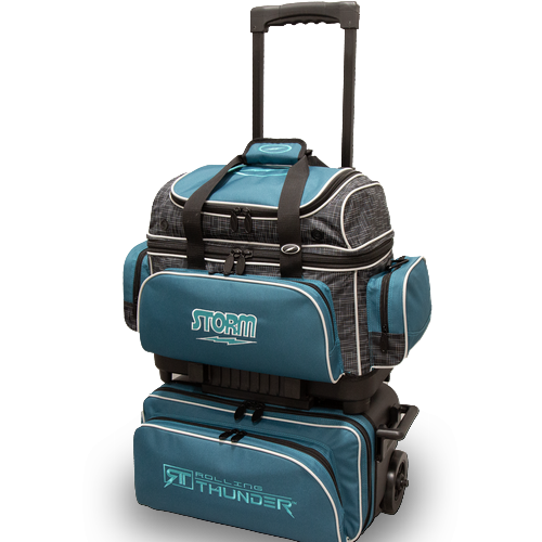 4-BALL ROLL THUNDER BAGS STEEL BLUE/BLACK