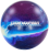 PB BALL PURPLE/ROYAL/SILVER
