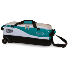 3-BALL TRAVEL TOTE PRO WHITE/TEAL