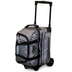 TAŠKA NA 2 KOULE NA KOLEČ. STREAMLINE STŘÍBRNÁ/ČERNÁ