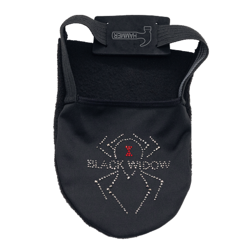 KLOUZACÍ NÁVLEK NA ŠPIČKU BOTY HAMMER BLACK WIDOW  S KAMÍNKY