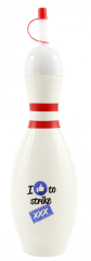 PLASTOVÁ LÁHEV KUŽELKA I LIKE TO STRIKE
