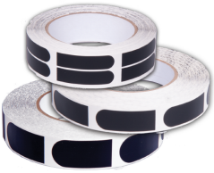 PREMIUM TAPE BLACK 500 PCS. ROLL