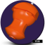 PURPLE URETHANE PEARL 78D 4+