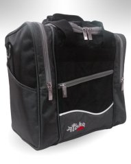 WAVE SINGLE TOTE BAG BLACK